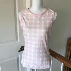 Adidas Athletic Top Pink Polka Dot